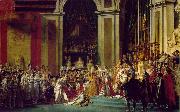 Jacques-Louis David The coronation of Napoleon and Josephine (mk02) France oil painting artist